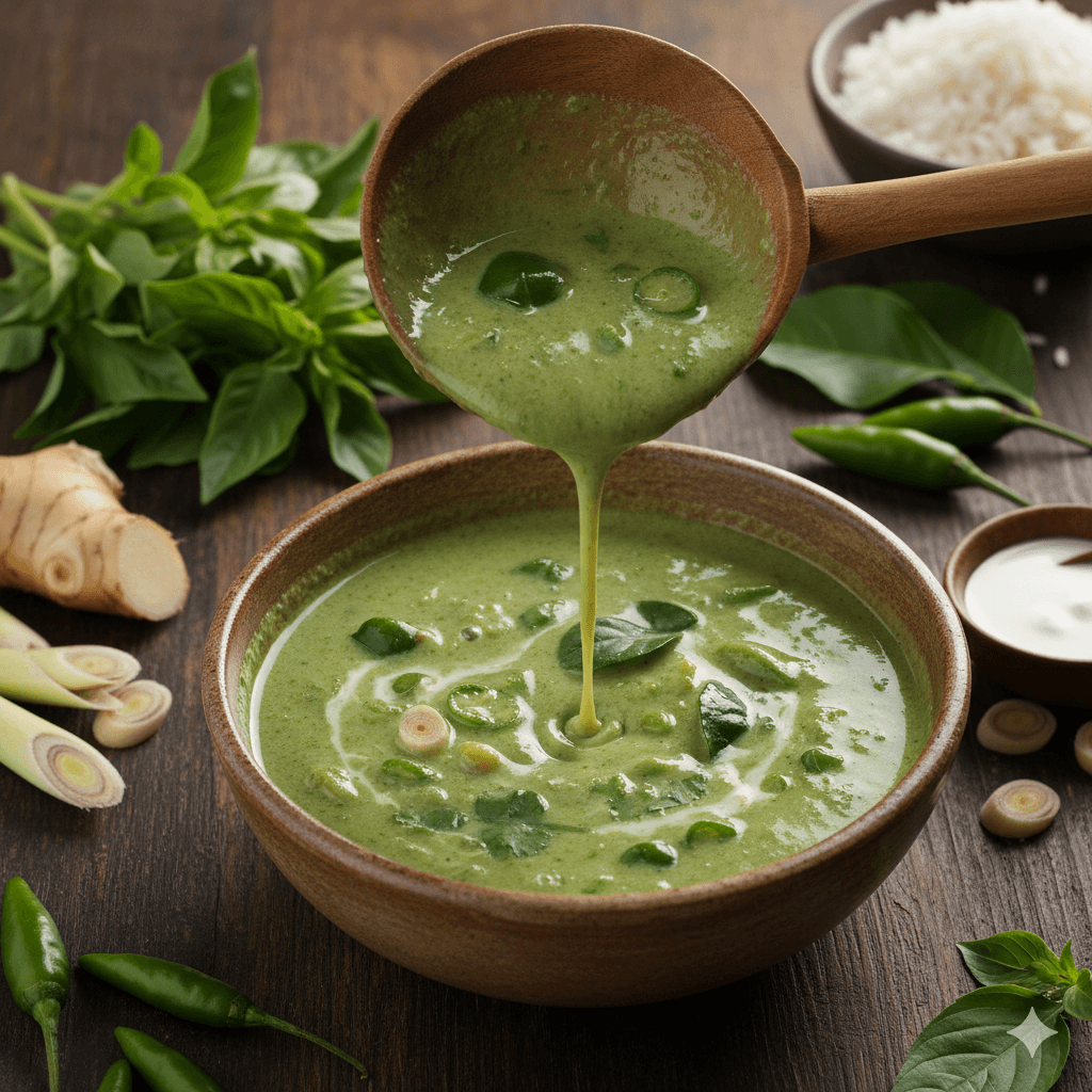 Thai green curry